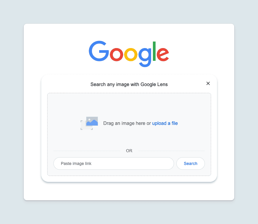 Google reverse image search.
