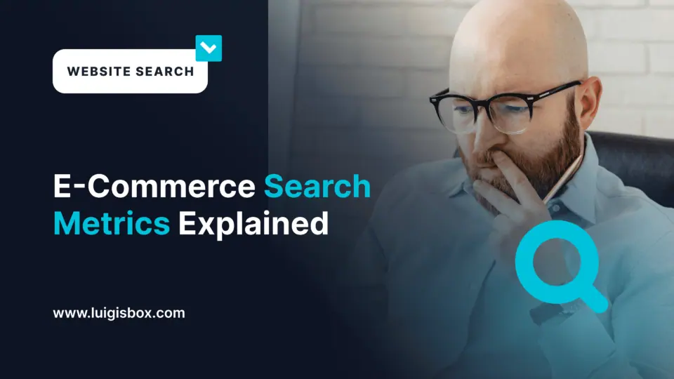 Vysvětlení metrik vyhledávání v elektronickém obchodování