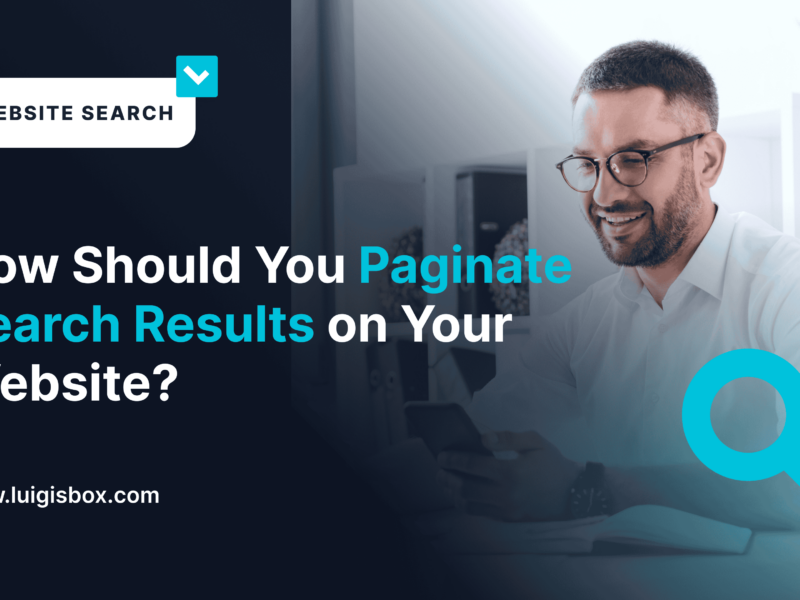 Jak byste měli stránkovat výsledky vyhledávání na svém webu?