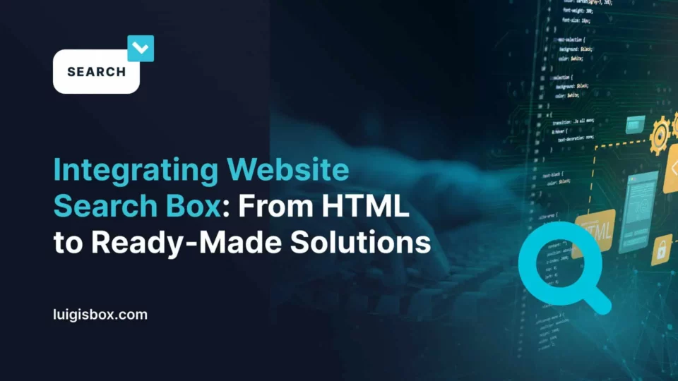 Integrace vyhledávacího pole na webové stránky: Od HTML po hotová řešení
